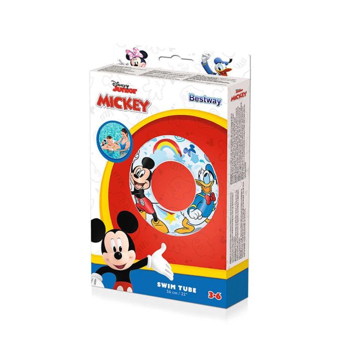 Bestway Flotador Hinchable Disney Mickey & Friends D56 cm +3 a 6 Años Playa y Piscina 91004 2 Bestway Flotador Hinchable Disney Mickey & Friends D56 cm +3 a 6 Años Playa y Piscina 91004 2