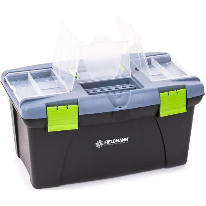 Fieldmann FDN 4120 Caja de herramientas de 20'' portátil con cierre metálico, ideal para almacenamiento y transporte de herramientas 2