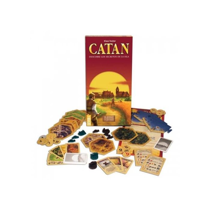 Devir Juego de Mesa Colonos de Catan Expansión 5-6 Jugadores 1