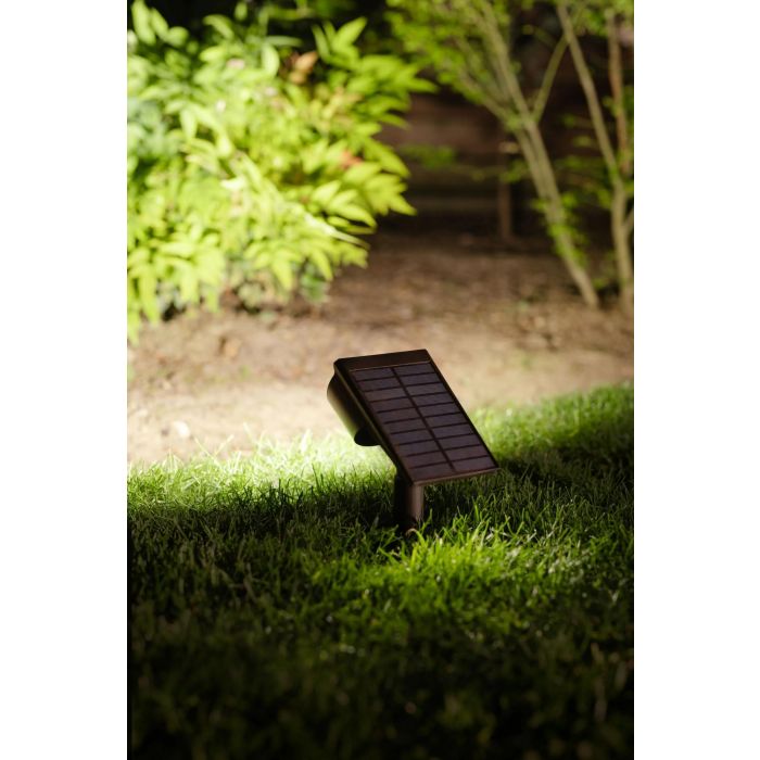 Galix Foco Solar para Plantar G2603, Sensor de Movimiento, Iluminación Dual 300 Lúmenes