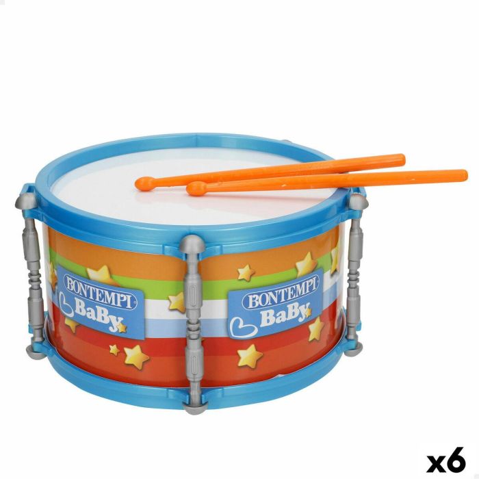 Tambor Bontempi 24 x 13 x 24 cm (6 Unidades) 11 Tambor Bontempi 24 x 13 x 24 cm (6 Unidades) 11