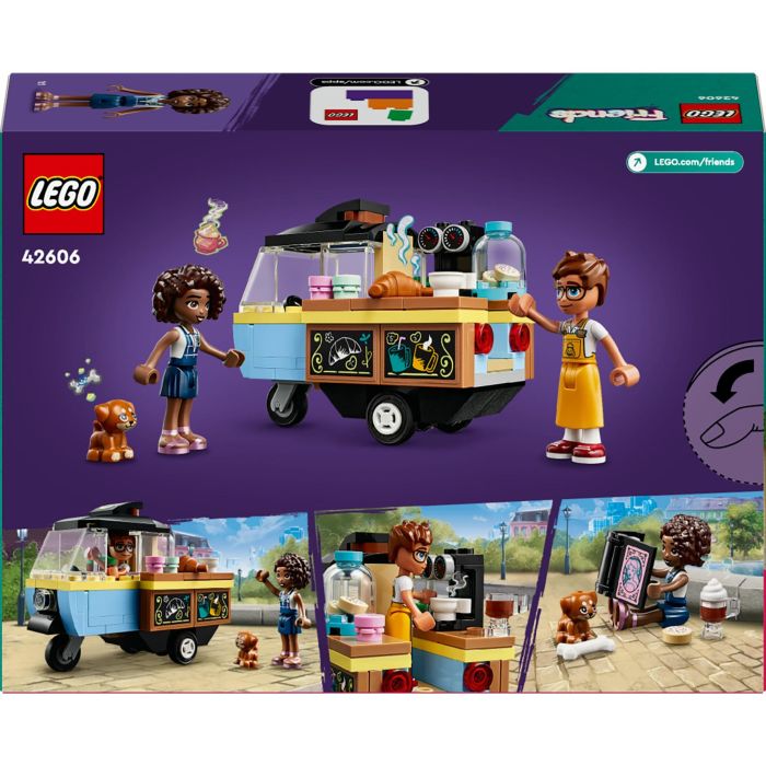 LEGO 42606 Friends Pastelería Móvil | Set de Construcción con 2 Minipersonajes, Perro y Accesorios de Repostería 7 LEGO 42606 Friends Pastelería Móvil | Set de Construcción con 2 Minipersonajes, Perro y Accesorios de Repostería 7