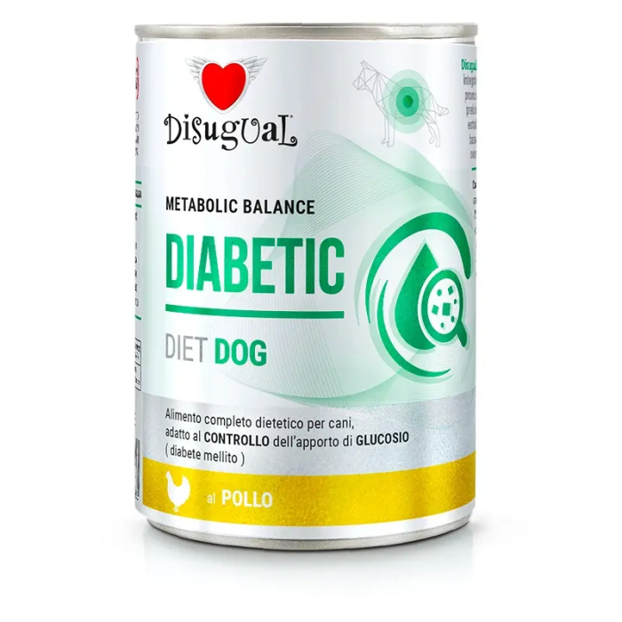 Disugual Diet Dog Diabetic Pollo 6x400 gr