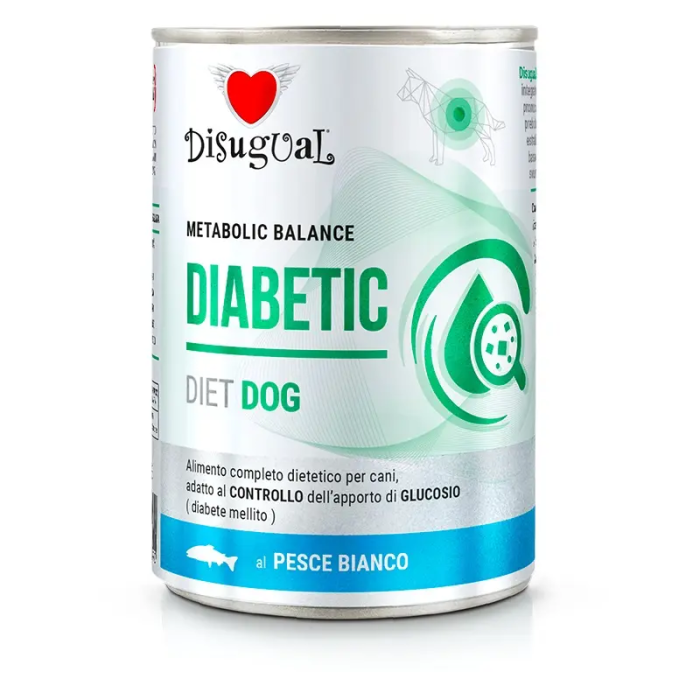 Disugual Diet Dog Diabetic Pescado Blanco 6x400 gr