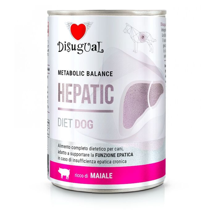 Disugual Diet dog hepatic cerdo 6x400gr Disugual Diet dog hepatic cerdo 6x400gr
