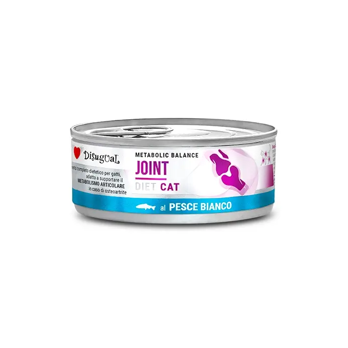 Disugual Diet Cat Joint Pescado Blanco 12x85 gr