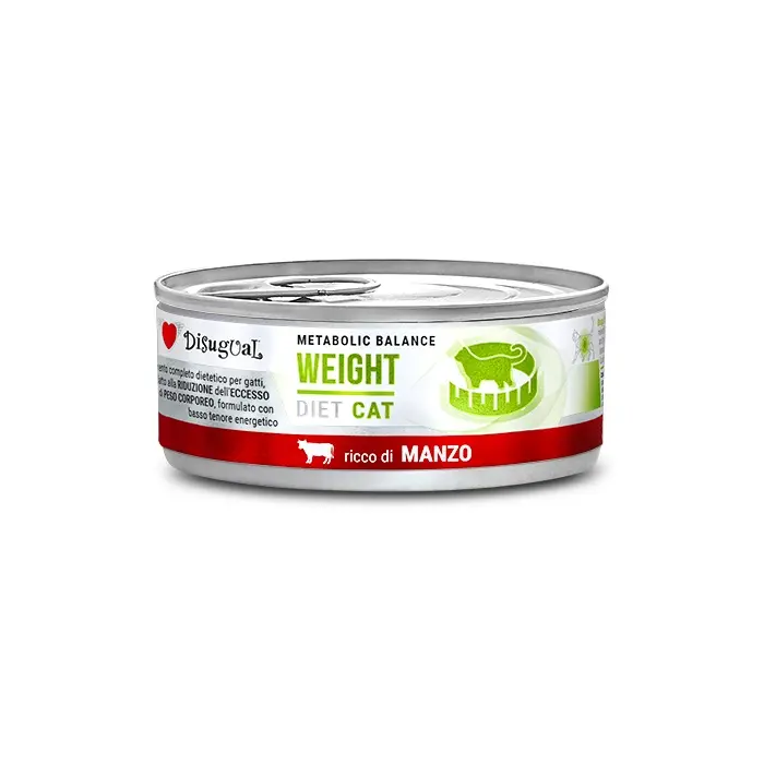 Disugual Diet Cat Weight Ternera 12x85 gr