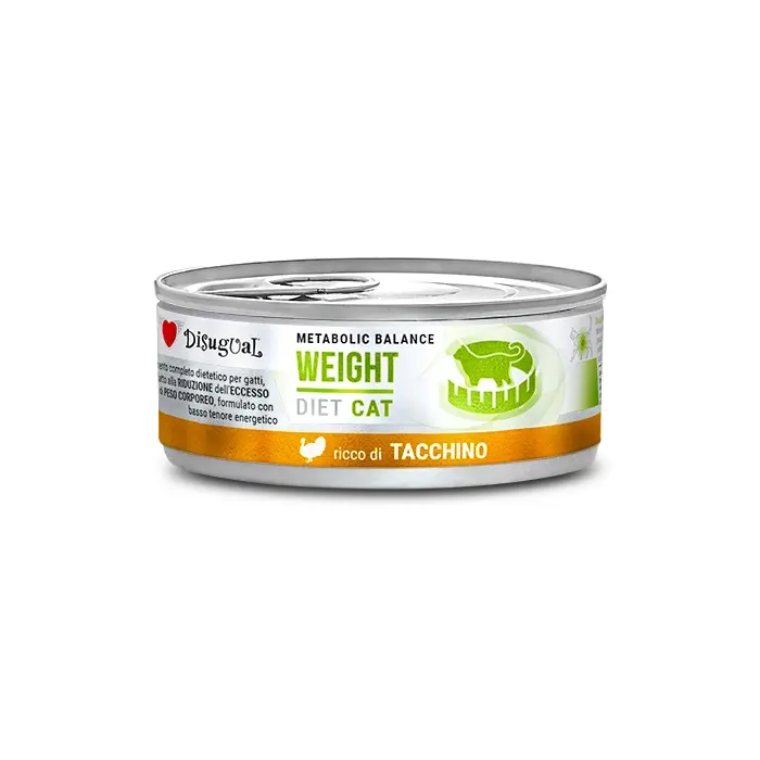 Disugual Diet Cat Weight Pavo 12x85 gr