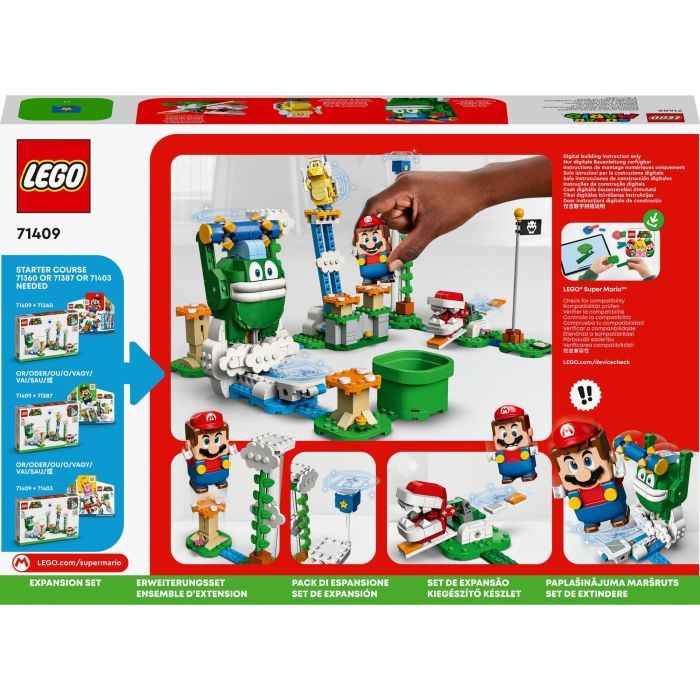 LEGO 71409 Super Mario Maxi-Spikes Wolken-Challenge – Set de Expansión con 3 Figuras de Enemigos: Bumerang-Bruder y Planta Piranha 4 LEGO 71409 Super Mario Maxi-Spikes Wolken-Challenge – Set de Expansión con 3 Figuras de Enemigos: Bumerang-Bruder y Planta Piranha 4