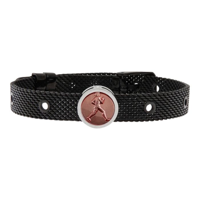 Pulsera Unisex Runner Talent Jewels TJA-1-19-02-2-235 Negro 0 Pulsera Unisex Runner Talent Jewels TJA-1-19-02-2-235 Negro 0