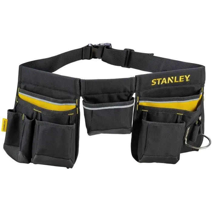 Stanley Portaherramientas Doble Vacío de Lona Denier 600 x 600 Resistente con Múltiples Bolsillos 3