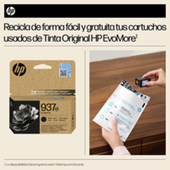 Cartucho de Tinta Original HP 4S6W9NE Negro (1 unidad) 13