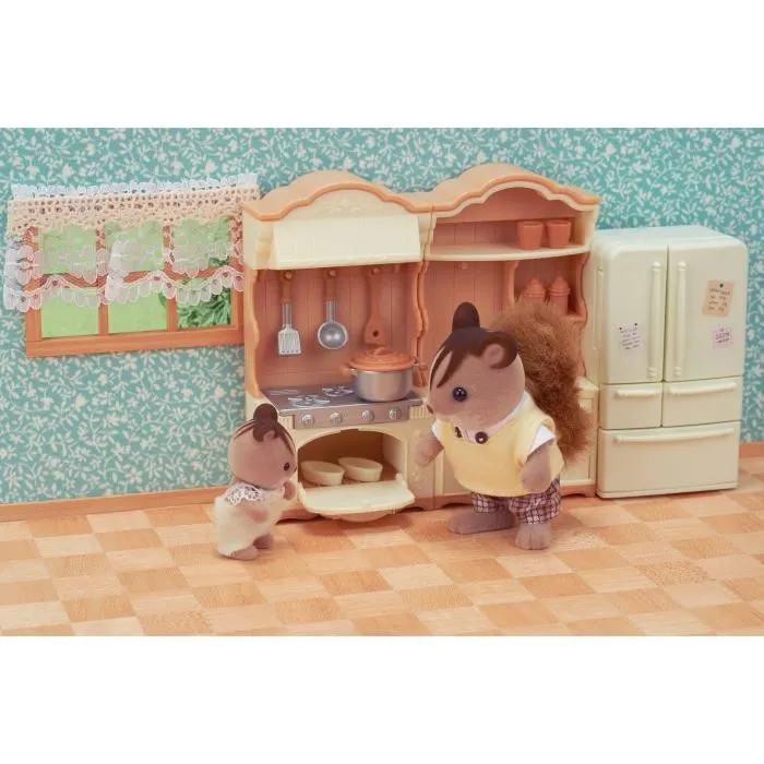 Sylvanian Families 5341 Cocina Amueblada, Conjunto con Todo lo Necesario para Amueblar una Cocina 2 Sylvanian Families 5341 Cocina Amueblada, Conjunto con Todo lo Necesario para Amueblar una Cocina 2