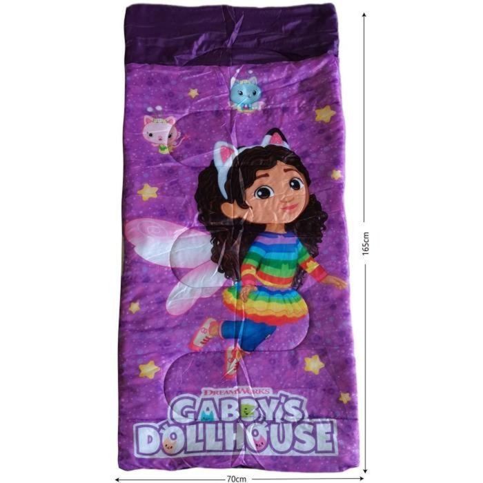 Gabby'S Dollhouse AUC1700055076163 - Saco de dormir Gabby y la Casa Mágica, 165 x 70 cm 1 Gabby'S Dollhouse AUC1700055076163 - Saco de dormir Gabby y la Casa Mágica, 165 x 70 cm 1