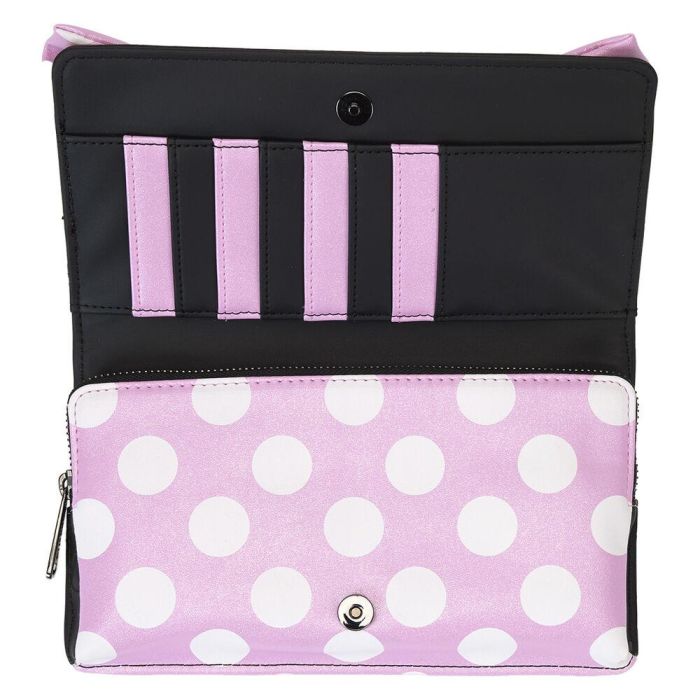 Bolso bandolera Floral Rock the Dots Minnie Disney Loungefly 5