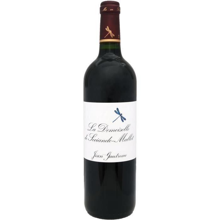 La Demoiselle de Sociando Mallet 2015 Haut Médoc - vino tinto de Burdeos