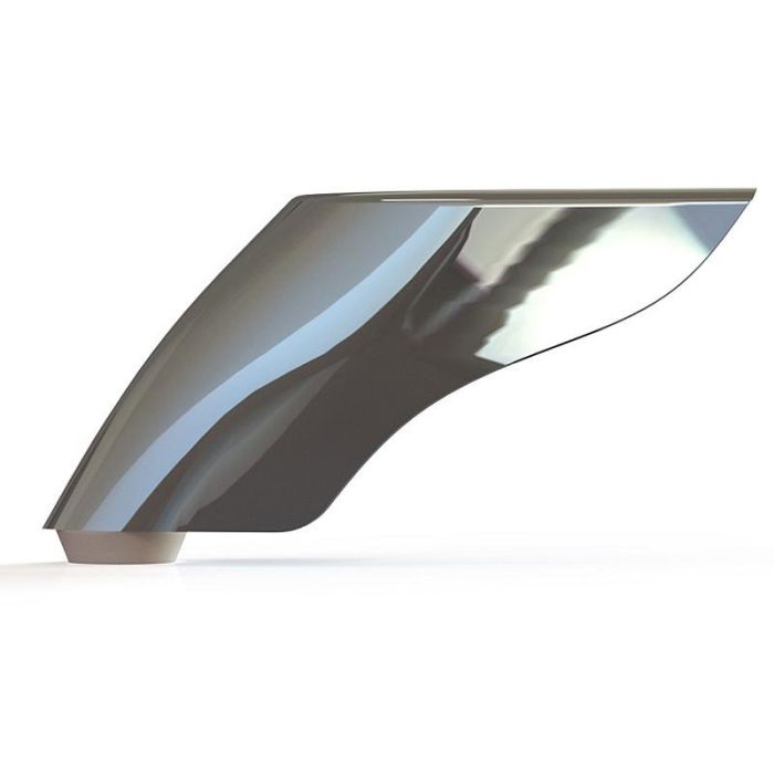 Q&Q Pata de Metal Modelo Asia H50 Cromada para Mueble y Sofá, 50 mm Altura 1
