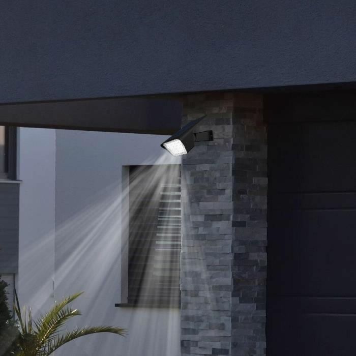 Lumisky Juego de 2 focos solares Proyector 2 en 1 para pegar o fijar LED blanco H31,5 cm 5