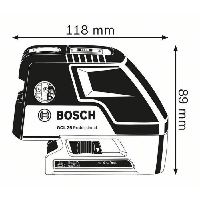 Nivel de Burbuja BOSCH 6