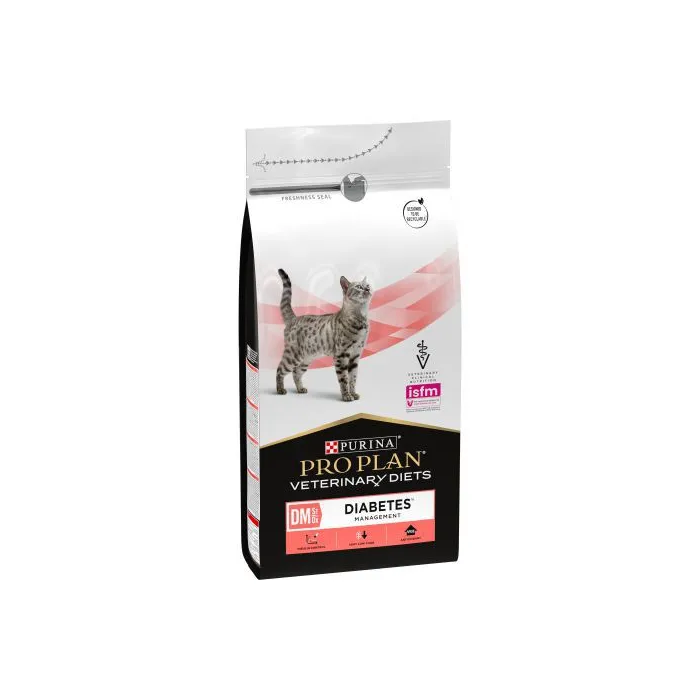 Purina Pro Plan Vet Feline DM Diabetes Management Alimento para Gatos 1.5 kg Purina Pro Plan Vet Feline DM Diabetes Management Alimento para Gatos 1.5 kg