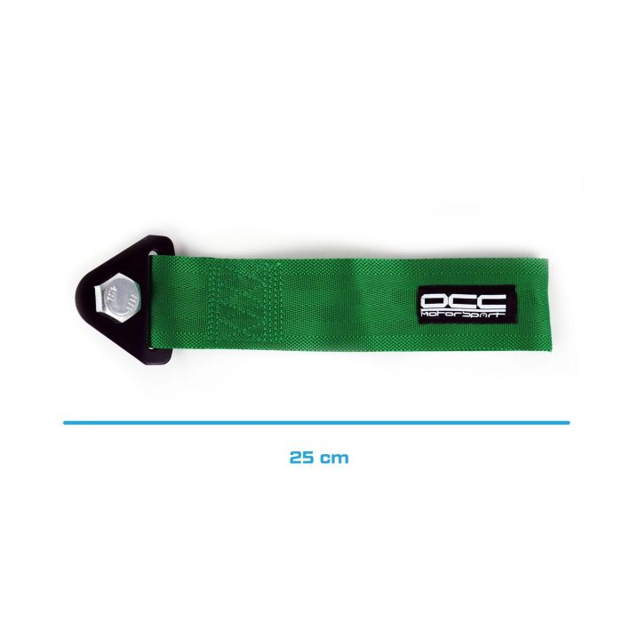 Cinta de Remolque OCC Motorsport 3000 kg 15mm Verde 4 Cinta de Remolque OCC Motorsport 3000 kg 15mm Verde 4