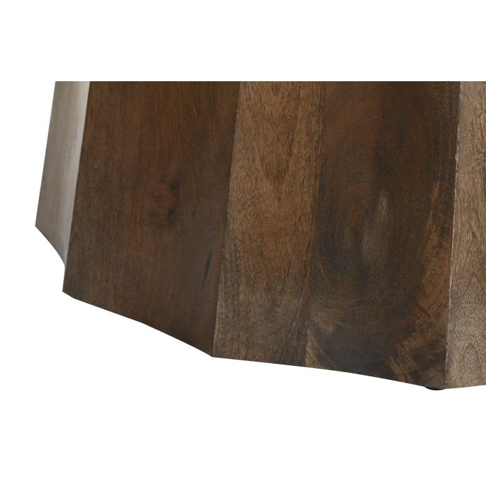 DKD Home Decor Mesa de Comedor Cuadrada Moderna Madera de Mango y Mármol Negro Marrón 120x120x76 cm Desmontable 4 DKD Home Decor Mesa de Comedor Cuadrada Moderna Madera de Mango y Mármol Negro Marrón 120x120x76 cm Desmontable 4