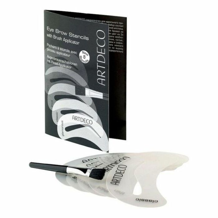 Artdeco Eyebrow Stencils With Brush Applicator