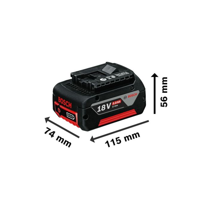 Bosch GAL 1880 CV Set de Baterías 2x GBA 18V 5.0 Ah Ión de Litio para Herramientas Eléctricas 1 Bosch GAL 1880 CV Set de Baterías 2x GBA 18V 5.0 Ah Ión de Litio para Herramientas Eléctricas 1