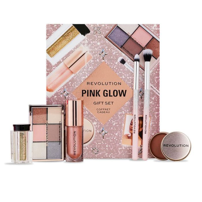 Revolution Make Up Pink Glow Estuche 6 Pz