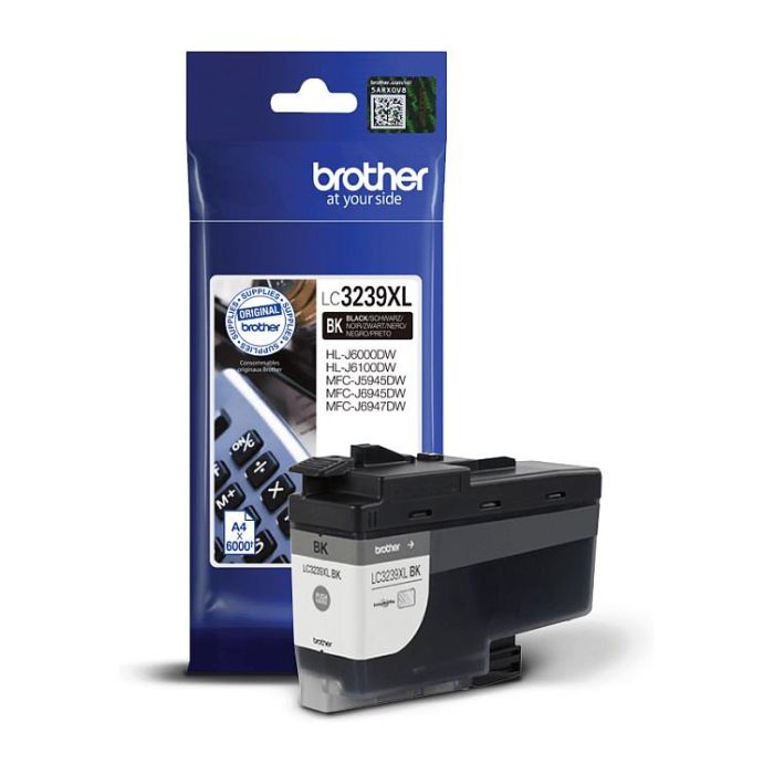 BROTHER Cartucho de tinta negro de larga duracion LC3239XLBK BROTHER Cartucho de tinta negro de larga duracion LC3239XLBK