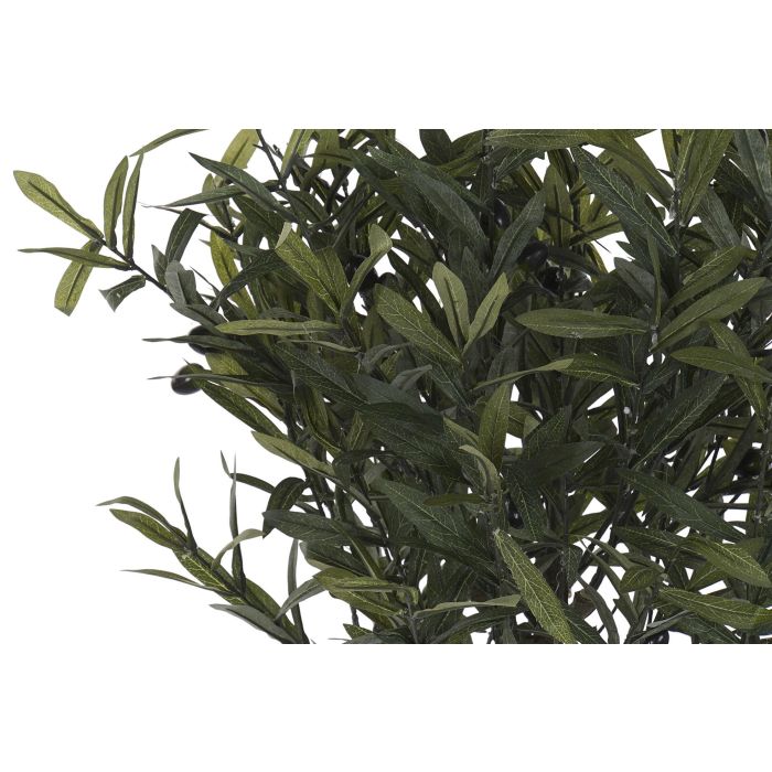 DKD Home Decor Árbol Neoclásico Verde 50 x 142 x 50 cm (2 Unidades) Poliéster, Polipropileno, Cemento 1