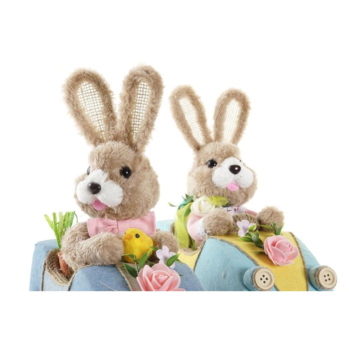 Figura Shabby DKD Home Decor Azul Marron 15 x 29 x 23 cm (2 Unidades) 1 Figura Shabby DKD Home Decor Azul Marron 15 x 29 x 23 cm (2 Unidades) 1