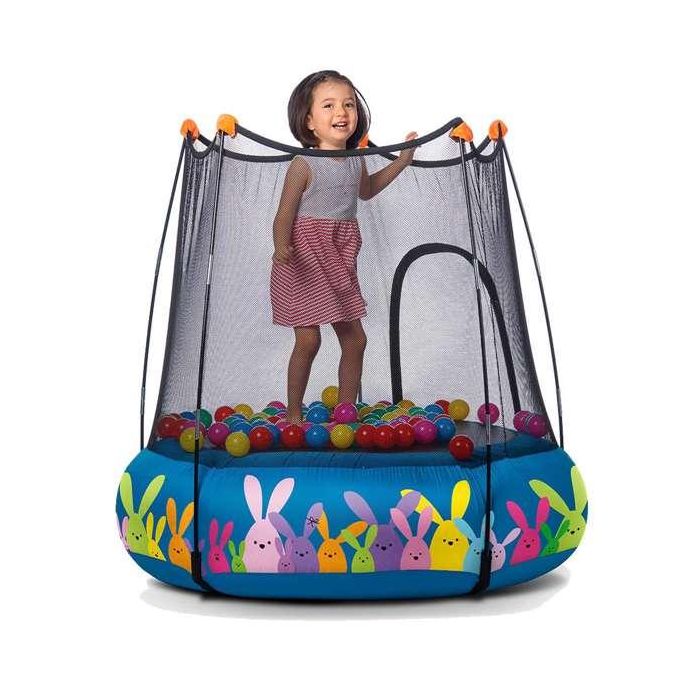 Trampolin azil con red hinchable 120 cm diametro x 35 cm altura 2 Trampolin azil con red hinchable 120 cm diametro x 35 cm altura 2
