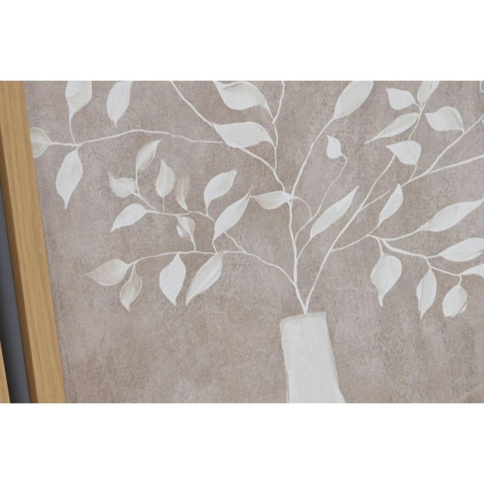 Lienzo Home ESPRIT Lienzo Madera MDF 30 x 2 x 30 cm 2