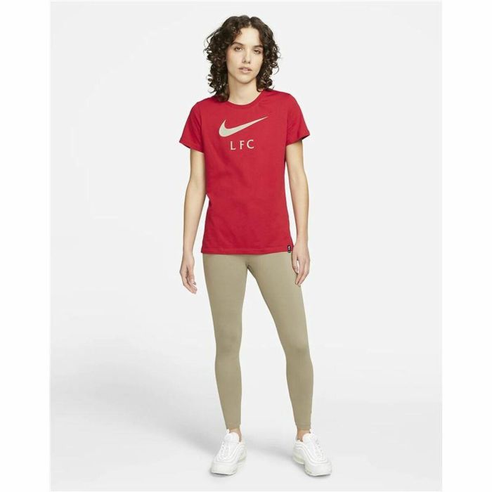 Camiseta de Manga Corta Mujer Nike Liverpool FC Rojo Camiseta de Manga Corta Mujer Nike Liverpool FC Rojo