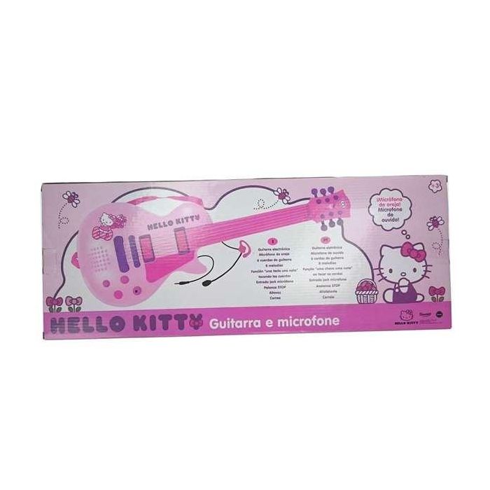 Reig Guitarra Electrónica C/Micro Hello Kitty 1505