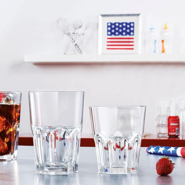 Vaso Bajo Vidrio Eco New America Luminarc 30 cL 3