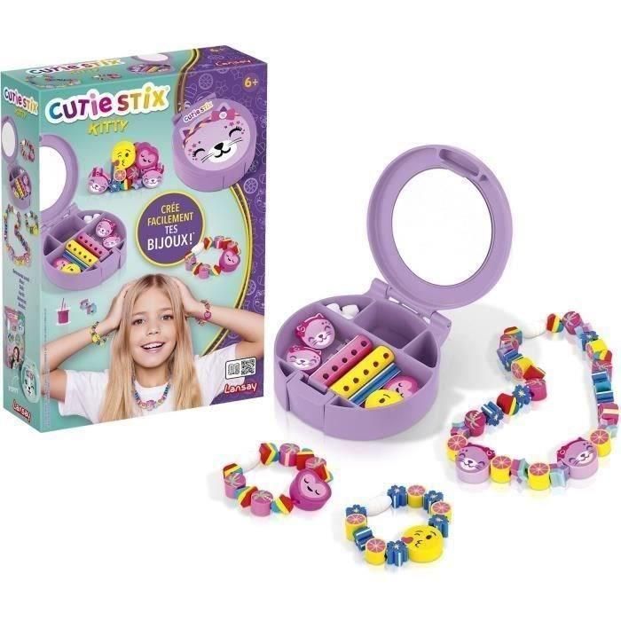 Juego de creación de joyas - LANSAY - 33119 - Cutie Stix - Kitty 1 Juego de creación de joyas - LANSAY - 33119 - Cutie Stix - Kitty 1