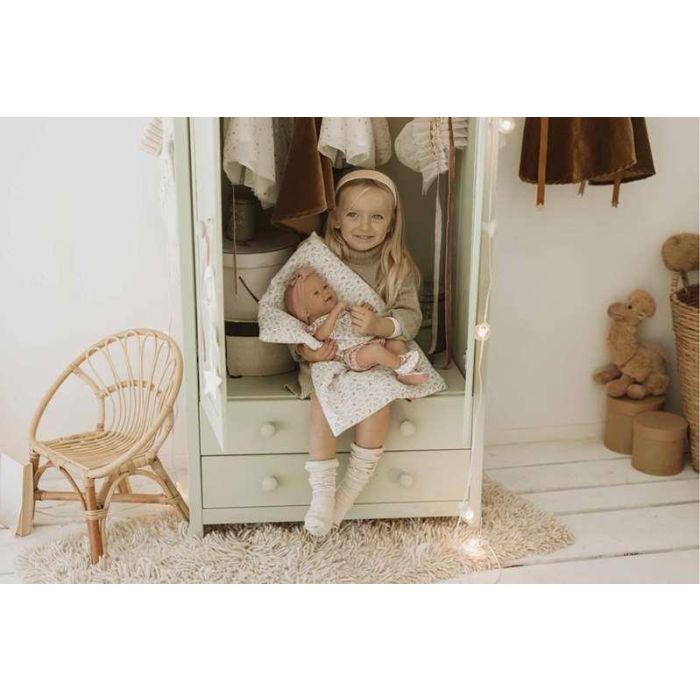 Muñeca elegance 42 cm zoe rosa c/manta (cuerpo vinyl, sexo niña) 13