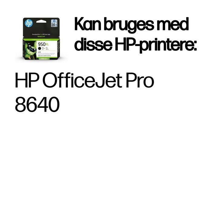 HP 950XL Cartucho de Tinta Original Negro Alto Rendimiento, Ideal para Pequeñas Empresas con Documentos Profesionales Nítidos y Duraderos 5