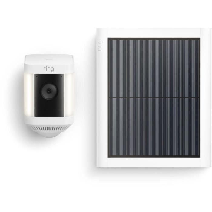 Cámara de vigilancia enchufable RING Spotlight Plus - Blanca - UE Cámara de vigilancia enchufable RING Spotlight Plus - Blanca - UE