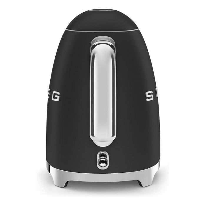 Smeg KLF03BLMEU Hervidor de agua 1,7 L 2400 W Negro mate con filtro antical, apagado automático y base 360°