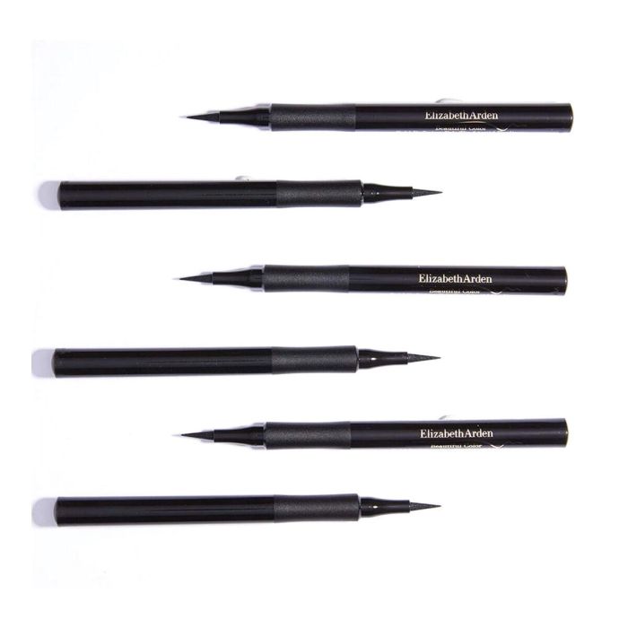 Elizabeth Arden BEAUTIFUL COLOR Delineador Líquido Punta Fieltro Negro. Definición Intensa, Larga Duración 24 Horas, Secado Rápido, Resistente al Agua 1,2 ml 3