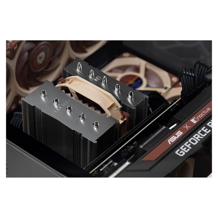 NOCTUA NH-D12L Refrigerador de aire para Procesador Sockets LGA1851/1700/1200/115x/AMD 5