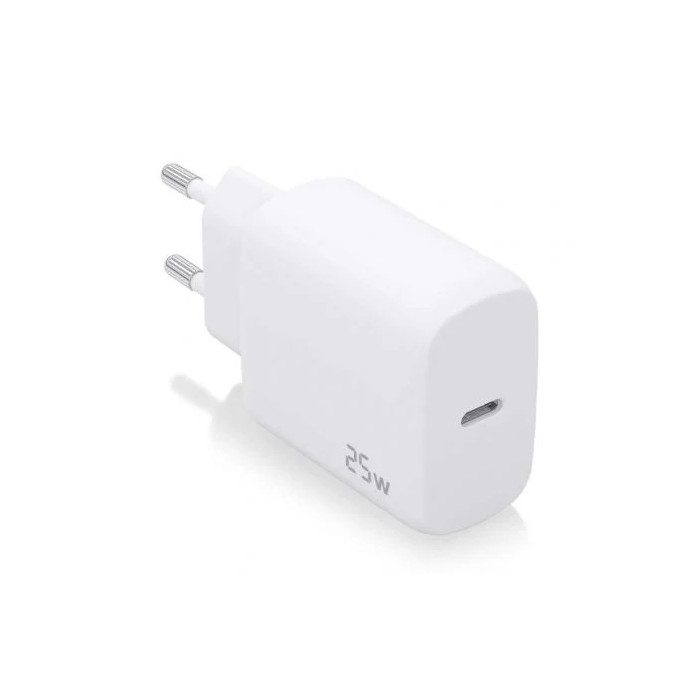 Aisens Cargador USB-C PD3.0 25W Blanco 1 Puerto USB-C con Power Delivery 0 Aisens Cargador USB-C PD3.0 25W Blanco 1 Puerto USB-C con Power Delivery 0
