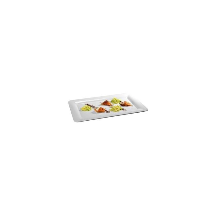 Fuente de melamina VOLLRATH PUJADAS 32,5x26,5 cm blanco Fuente de melamina VOLLRATH PUJADAS 32,5x26,5 cm blanco