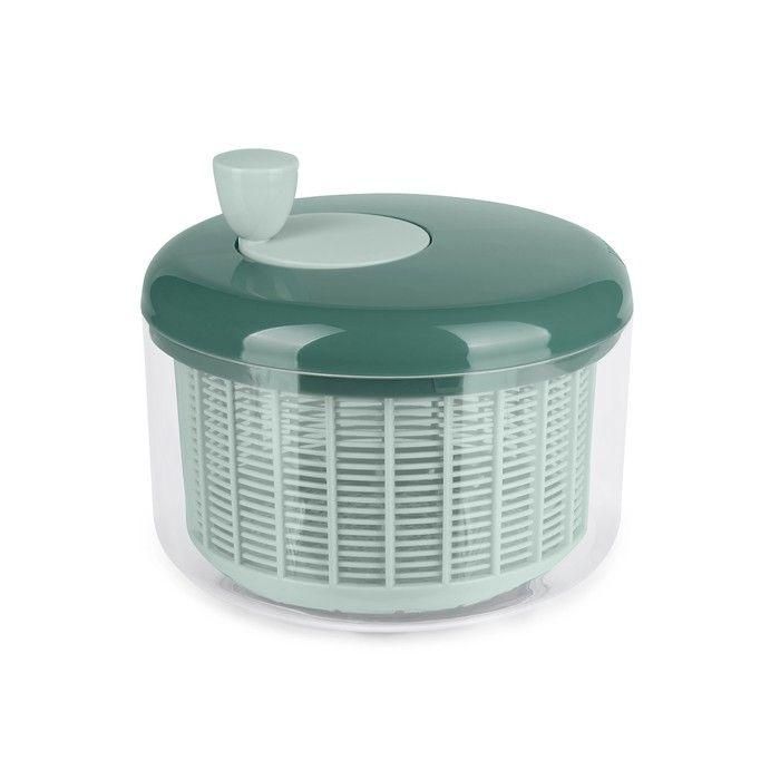 Livoo MEN433 Centrifugadora de ensaladas Manual 3,5 L con Tapa Escurridora y Apta para Lavavajillas