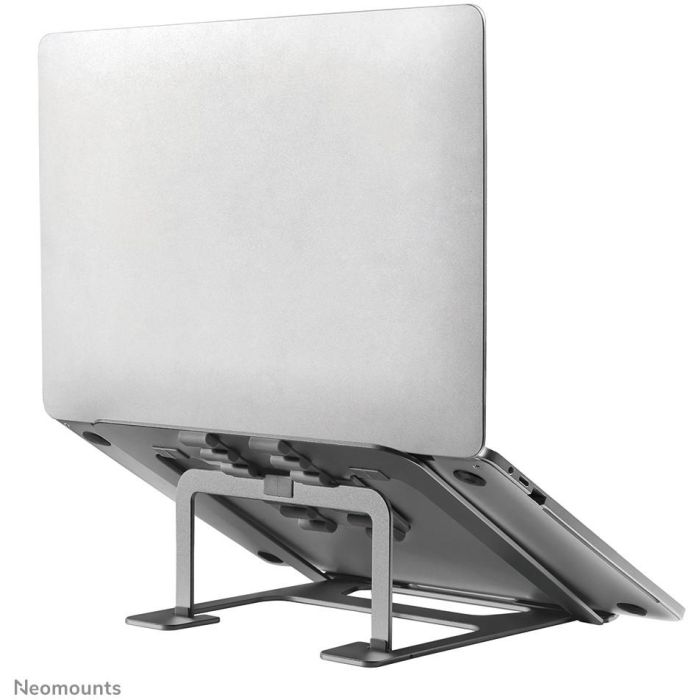 Neomounts NSLS085GREY Soporte para portátil 10-17" Gris de Aluminio, Plegable y Compacto, Universal hasta 5kg 2 Neomounts NSLS085GREY Soporte para portátil 10-17" Gris de Aluminio, Plegable y Compacto, Universal hasta 5kg 2