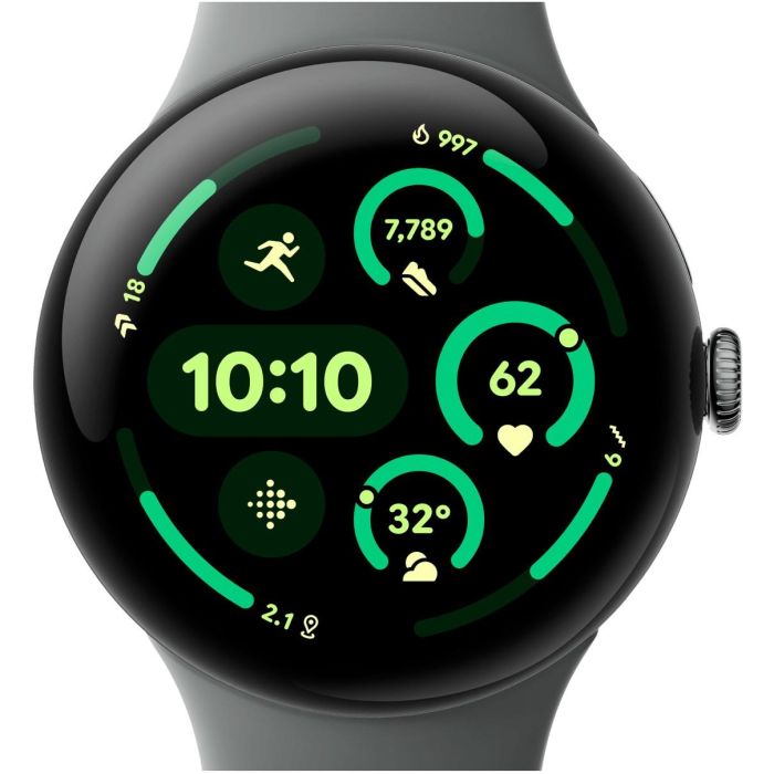 Google Pixel Watch 3 Smartwatch (45mm) WiFi Hazel, AMOLED, GPS, 32GB, Gris/Marrón 0 Google Pixel Watch 3 Smartwatch (45mm) WiFi Hazel, AMOLED, GPS, 32GB, Gris/Marrón 0