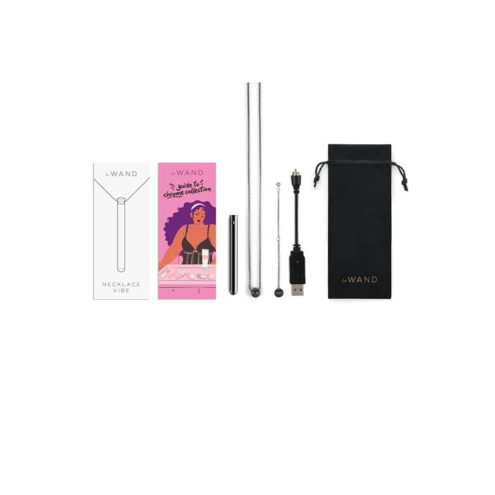 Bala Vibradora Le Wand Necklace Colgante Negro 9 Bala Vibradora Le Wand Necklace Colgante Negro 9